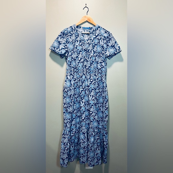 J. McLaughlin Mei Floral Blue Maxi Dress
Size Medium - Picture 2 of 7